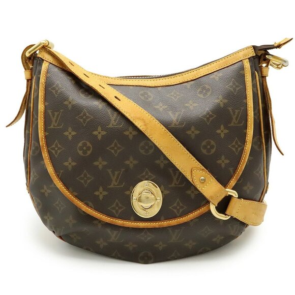 LOUIS VUITTON Brown Monogram Shoulder Bag
